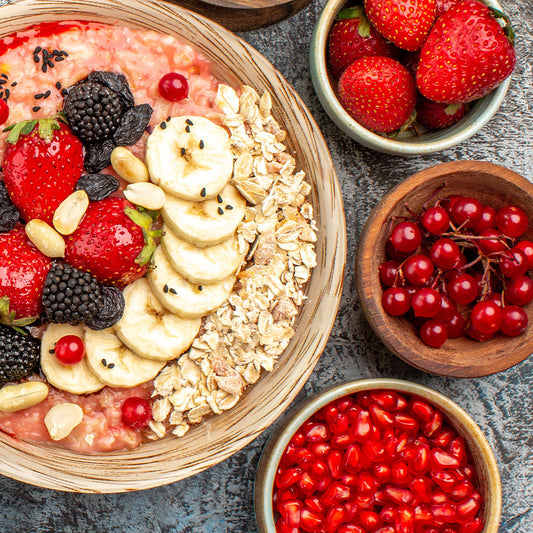 les fibres dans les fruits lyophlisés