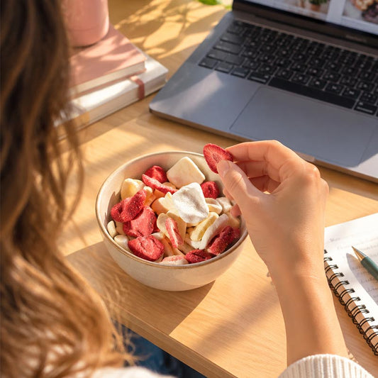 Les 5 meilleurs fruits lyophilisés pour pause goûter au bureau
