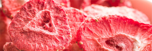 fraises bio lyophilisées longue conservation