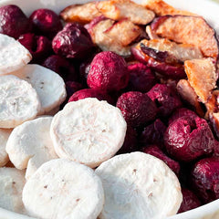 MIX DE FRUITS - Banane-Prune-Cerise - 150g