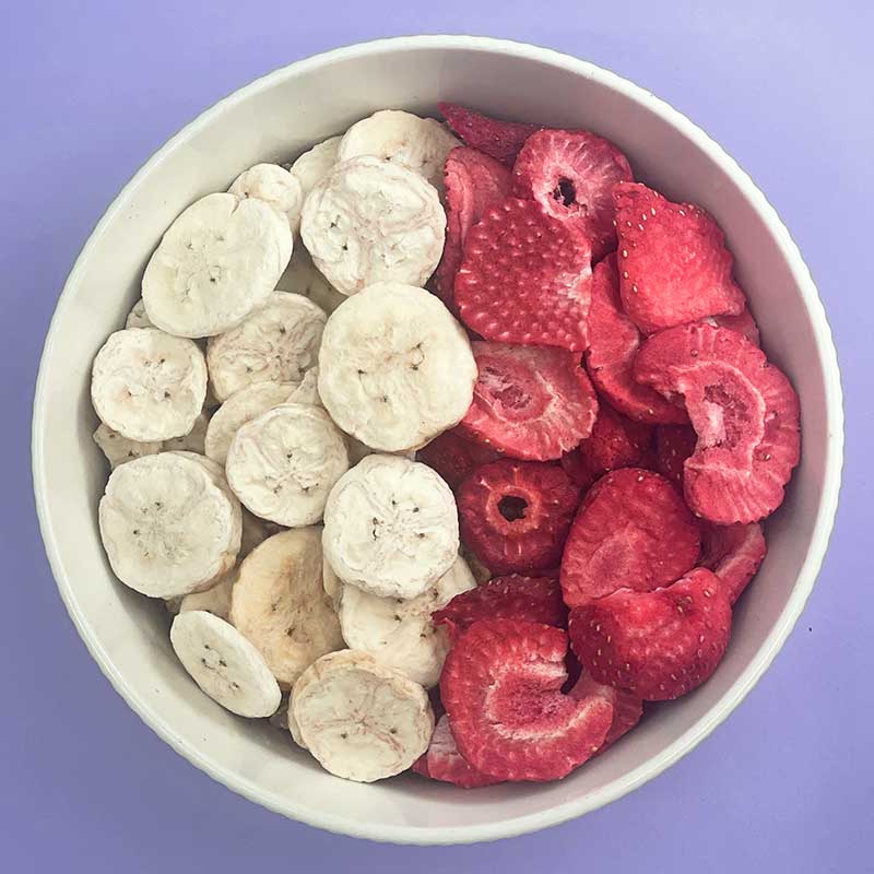 MIX DE FRUITS - Banane · Fraise - 150g