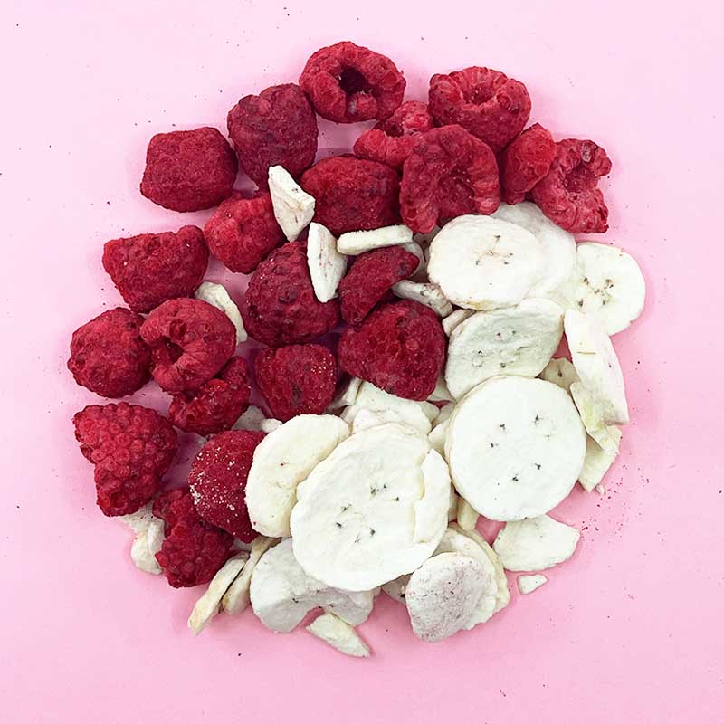 Snack de fruits - Banane & Framboise