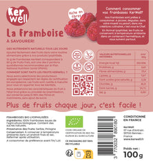 FRAMBOISE BIO LYOPHILISÉE ENTIÈRE