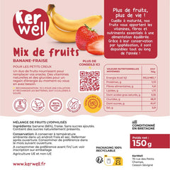 MIX DE FRUITS - Banane · Fraise - 150g