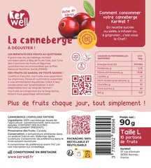 CANNEBERGE LYOPHILISEE ENTIERE
