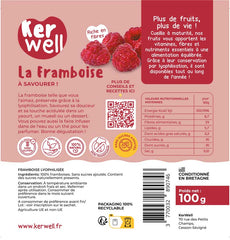 Framboise lyophilisée - 100g