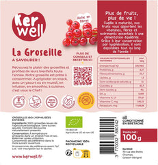 Groseille bio - 100g