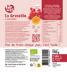 GROSEILLE BIO LYOPHILISÉE ENTIÈRE