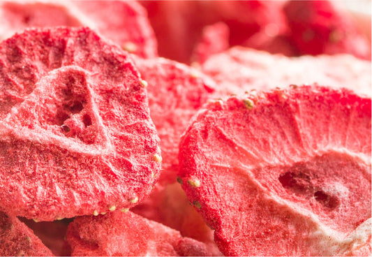 fraises bio lyophilisées longue conservation