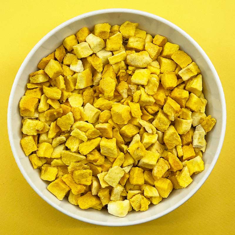 Mangue lyophilisée en cubes - 100g