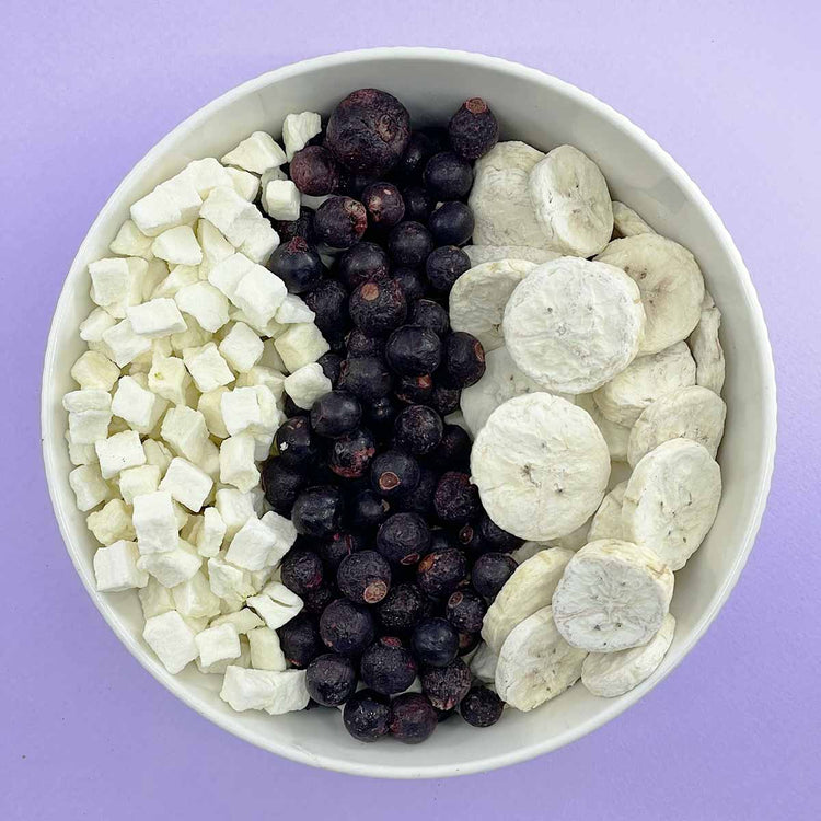 MIX DE FRUITS - Banane · Pomme · Cassis - 150g