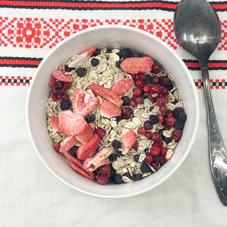 MIX DE FRUITS - Fraise · Myrtille · Airelle rouge - 100g