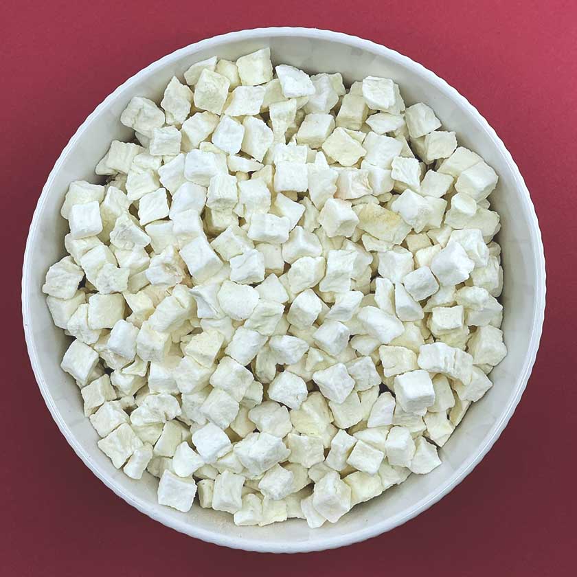 POMME LYOPHILISEE EN CUBES 500g