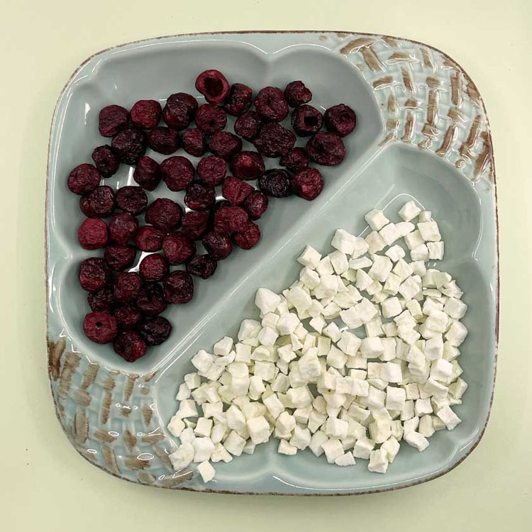 Pomme lyophilisée bio en cubes - 100g
