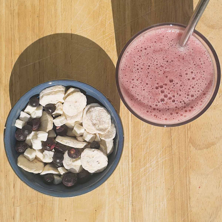 MIX DE FRUITS - Banane · Pomme · Cassis - 150g